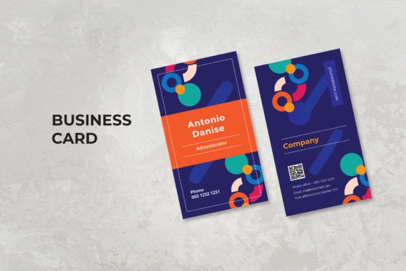 Business Card – Elegant Administrator: Elevating Your Professional Identity