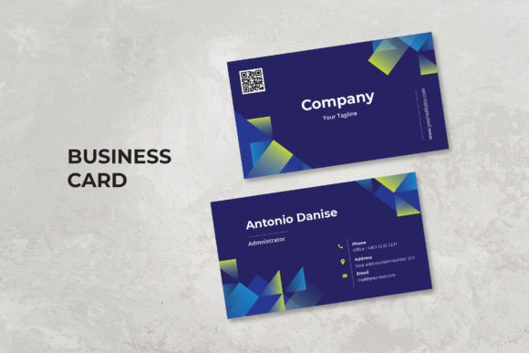 Business Card – Modern Blue Theme for Professional Branding