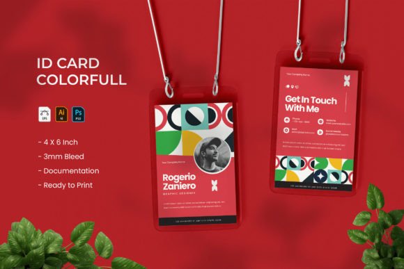 Colorfull - ID Card: Modern Design for Professional Identity