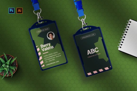 Greenvior - ID Card: A Modern Template for Professional Identity