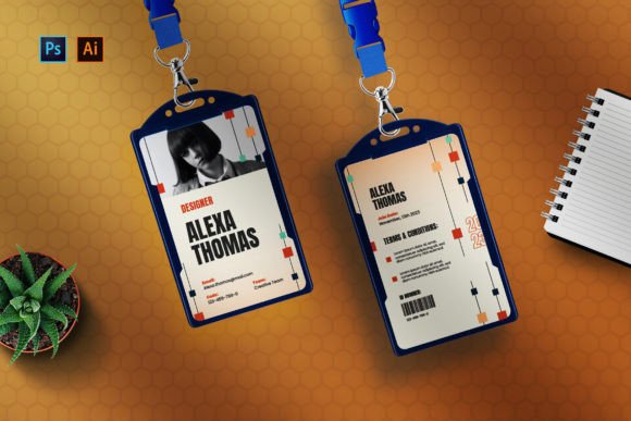 Mastering Professional Identity with the Square Line - ID Card Template